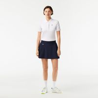 Jupe femme Golf Lacoste Sport avec shorty intégré Taille Bleu Marine