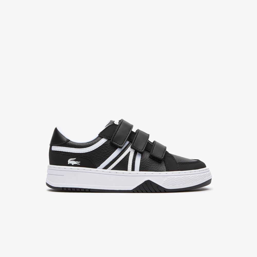 Sneakers L001 enfant Lacoste en synthétique Taille Noir/blanc