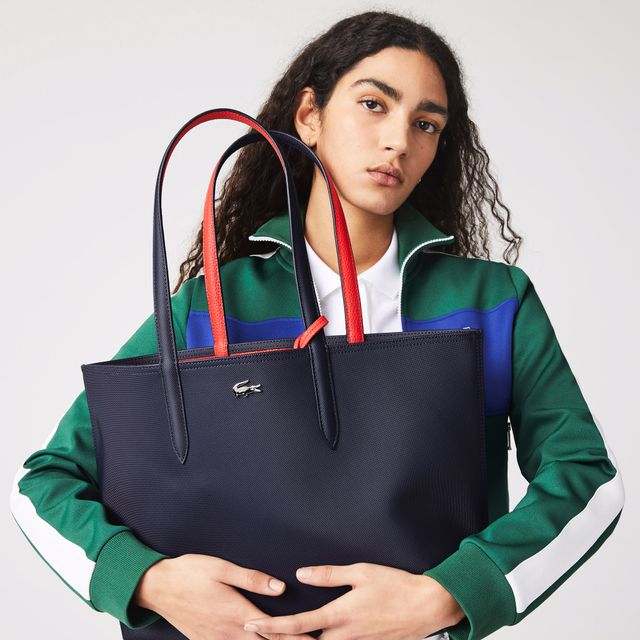 Lacoste Anna Clutch Bag, Albizia Marine 166  