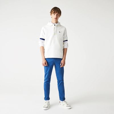 Lacoste Pantalon chino slim fit en coton stretch biologique Taille / Bleu