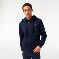 Sweatshirt à capuche Lacoste Sport avec empiècements en mesh Taille Bleu Marine