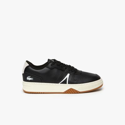 Sneakers L001 homme Lacoste en cuir avec détail au talon Taille Noir/beige