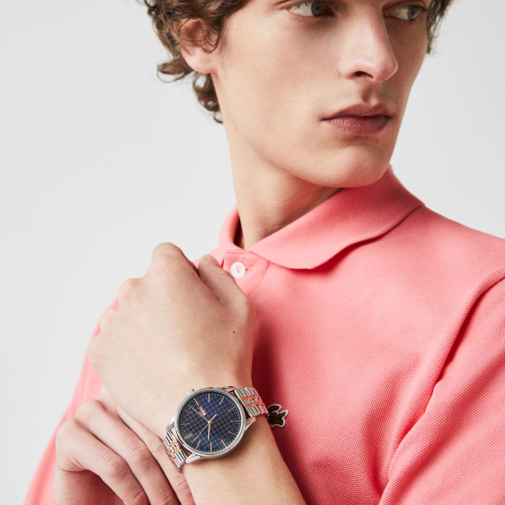 Lacoste Montre Vienna 3 aiguilles Taille Taille unique Argent
