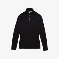 Pull femme Lacoste col zippé Taille Noir