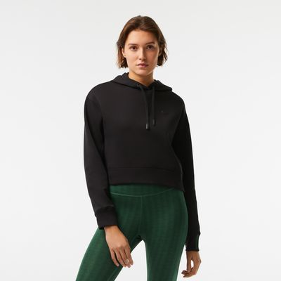Sweatshirt à capuche femme Lacoste avec passe-pouce Taille Noir