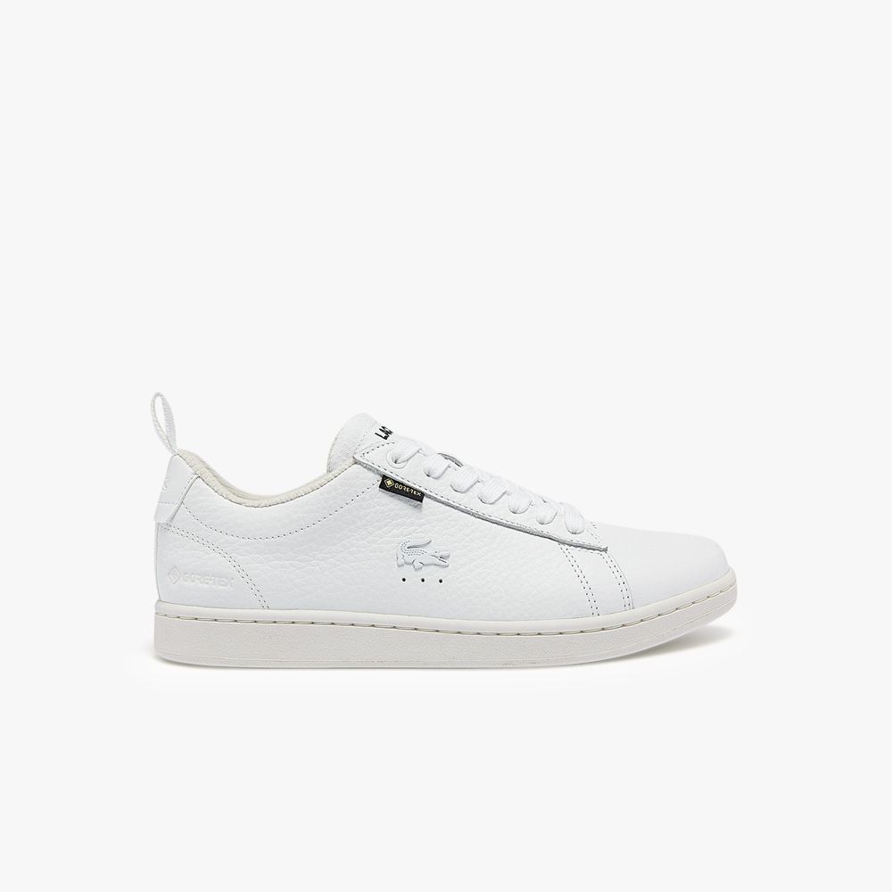 Lacoste Sneakers Carnaby GTX femme en cuir Taille Blanc/beige