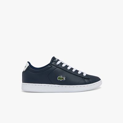 Lacoste Sneakers Carnaby enfant en matière synthétique Taille Marine/blanc