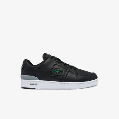 Lacoste Sneakers Court Cage homme en cuir Taille Noir/gris Fonc