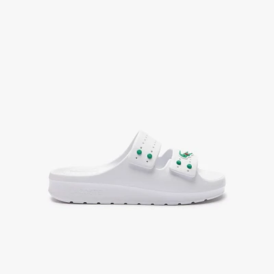 Chinelos Lacoste x CLOT para mulher com tira Serve