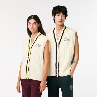 Blusão sem Mangas Oversize Lacoste x Eleven by Venus