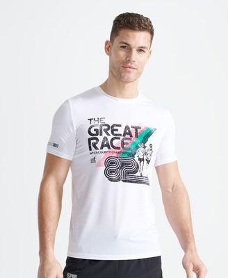 Superdry - T-shirt Run Great Race T-shirts pour Homme
