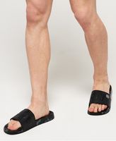 Superdry Sandales Ã  imprimÃ© plage sur l'ensemble - Homme Claquettes