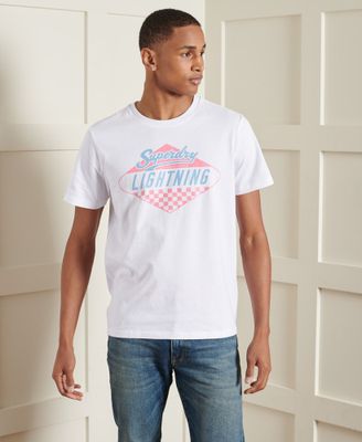 Superdry - T-shirt Gasoline 8 Standard - T-shirts pour Homme