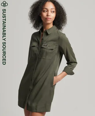Robe chemise oversize vintage