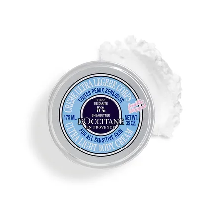 Crème Ultra-Légère Corps Karité 175 ml