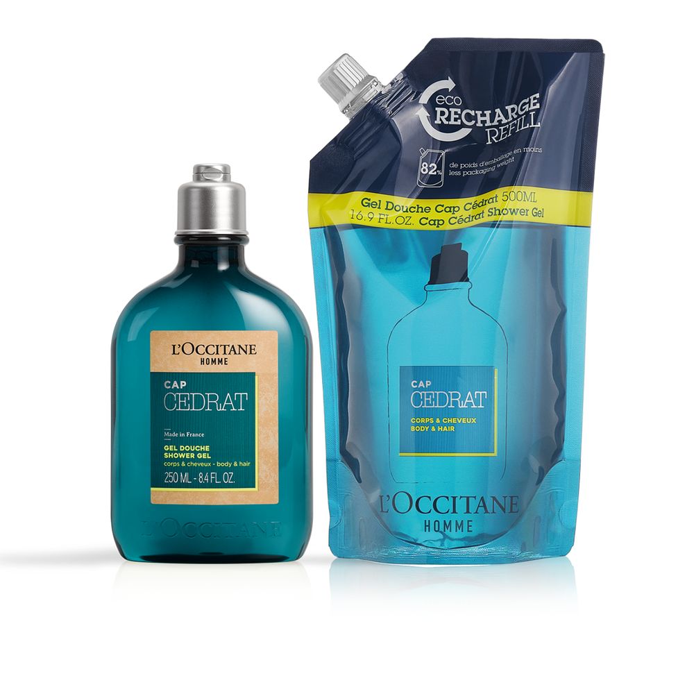 Cap Cedrat Shower Gel & Refill Duo