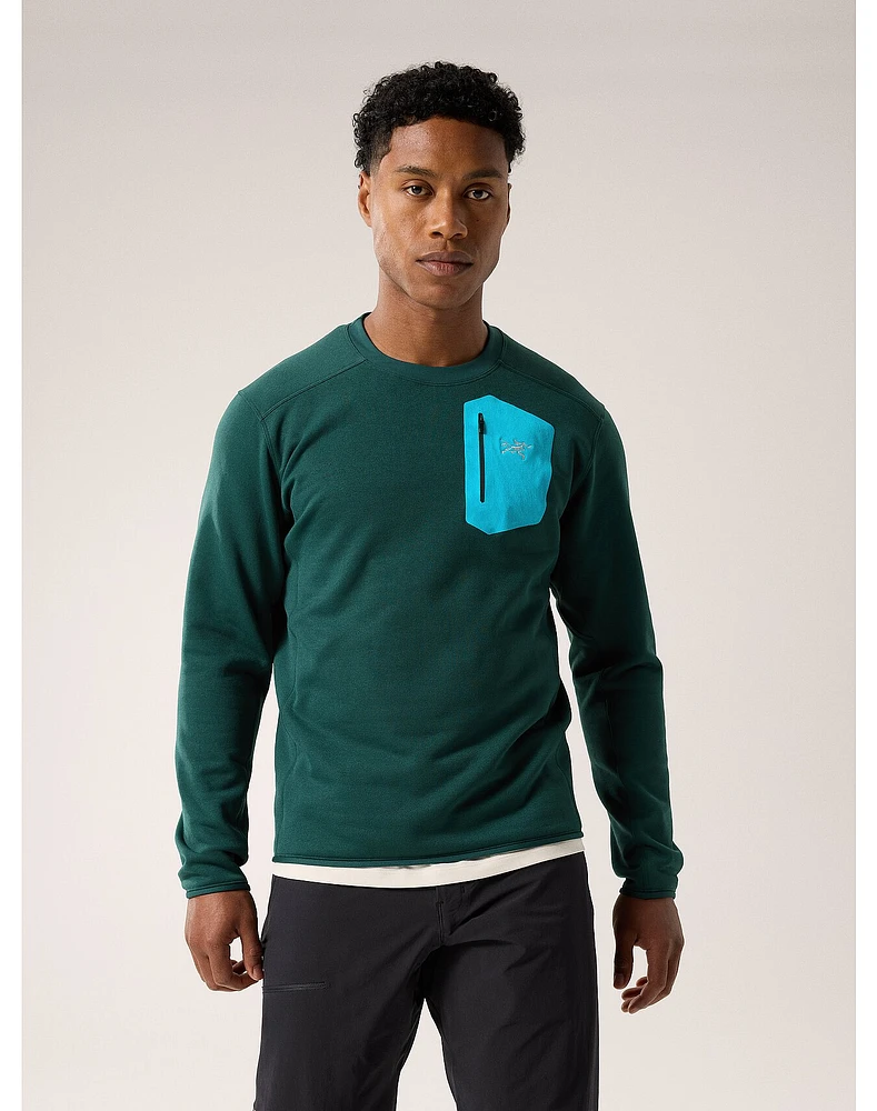 Kyanite Crew Neck Pullover Men's