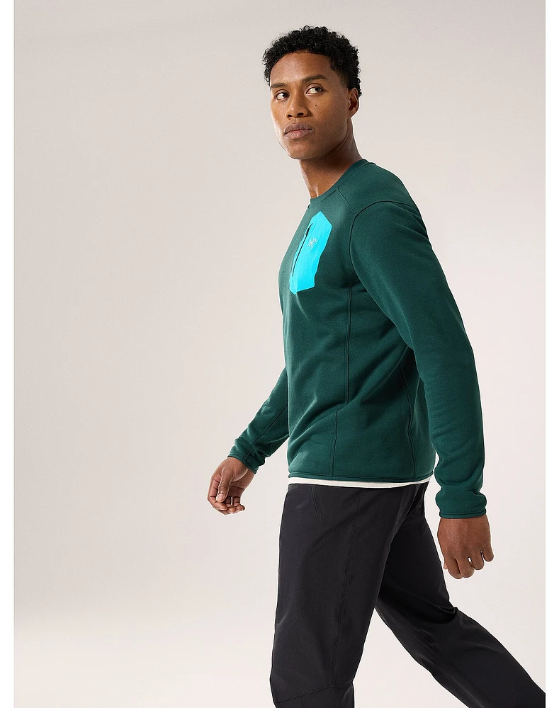 Kyanite Crew Neck Pullover Men's