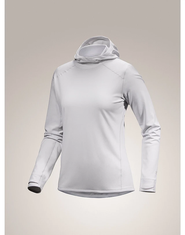 Arc'teryx Phasic Sun Hoody Long Sleeve T-Shirt White