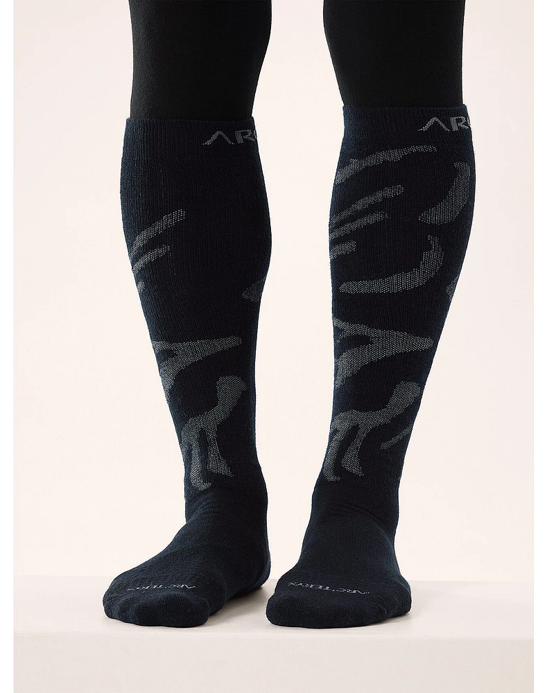 Merino Wool Grotto Ski Sock