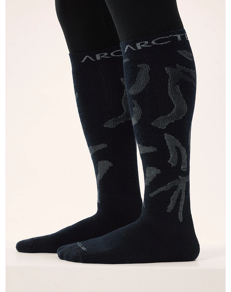 Merino Wool Grotto Ski Sock