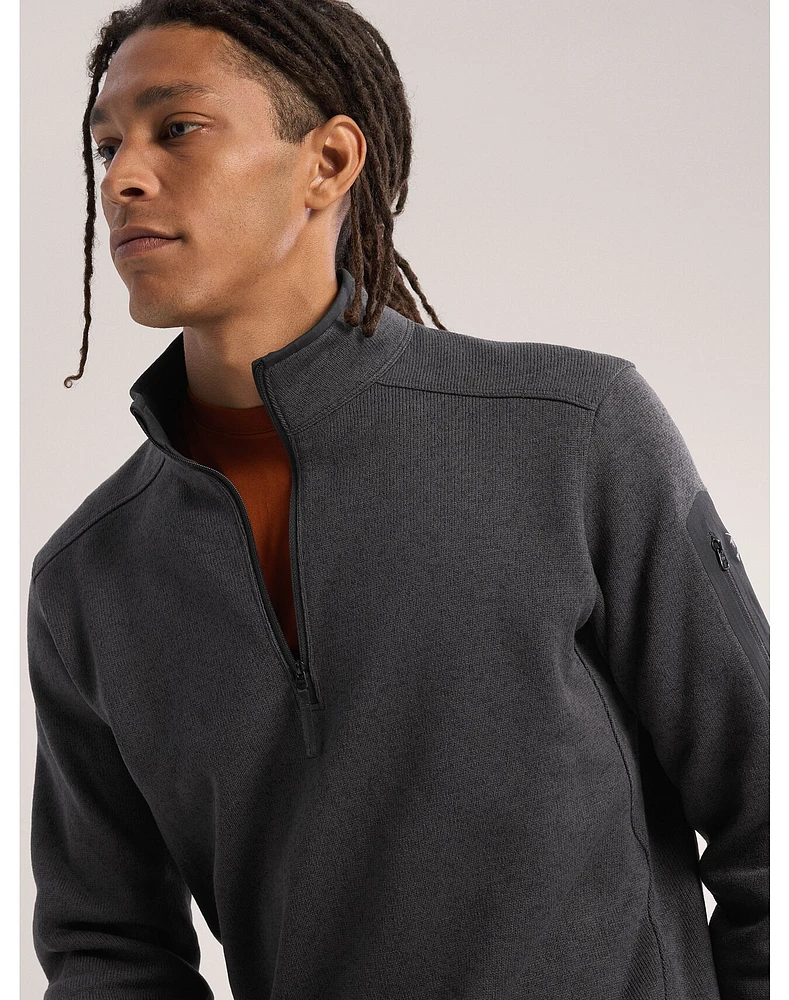 Covert 1/2 Zip Neck Men's