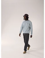 Emblem Fleece Crew Neck Pullover Men's