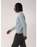 Emblem Fleece Crew Neck Pullover Men's