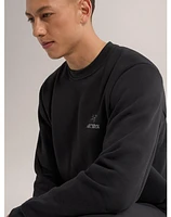 Emblem Fleece Crew Neck Pullover Men's