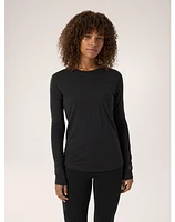 Rho Merino Wool Crew Neck LS Women's