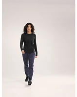 Lana Merino Wool Crew Neck Shirt LS Women's