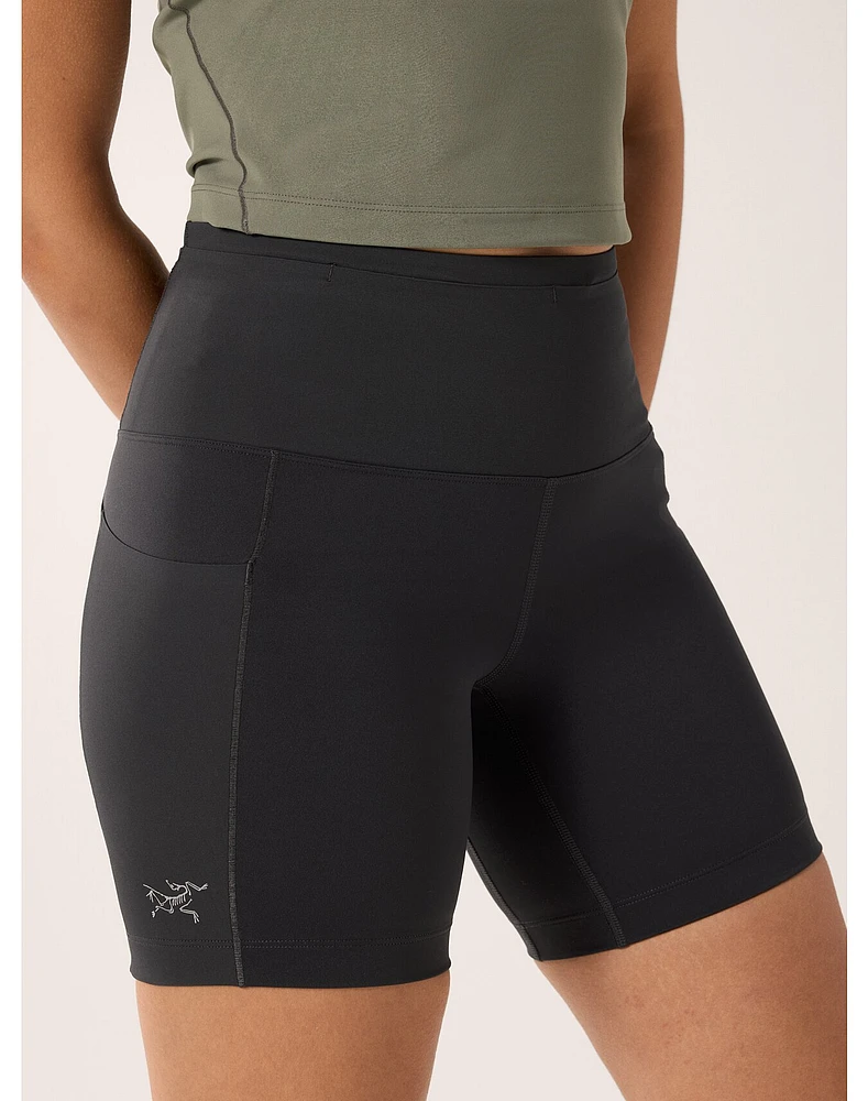 Essent High-Rise Utility Short 6" Women's