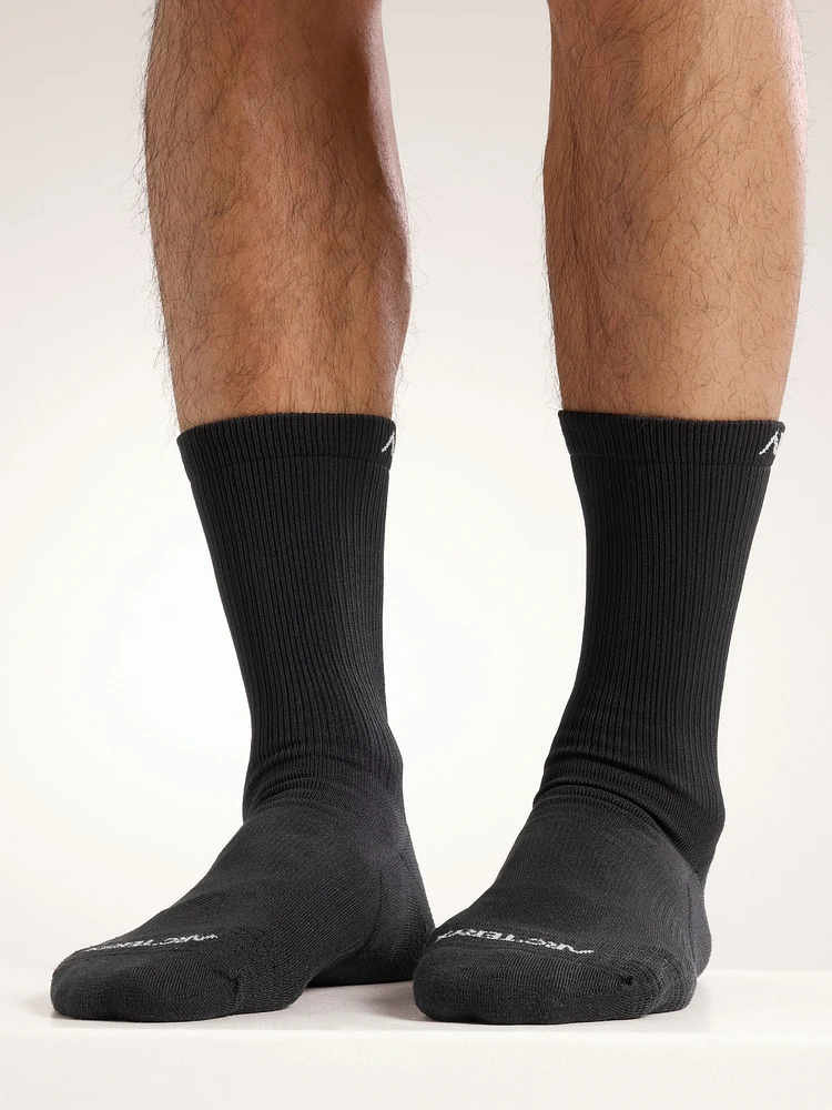 Synthetic Mid Crew Sock