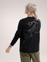 Kragg Cotton Bird Crew Neck Shirt LS Women's