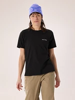 Kragg SL Cotton Blurred Bird Crew Shirt SS Women's