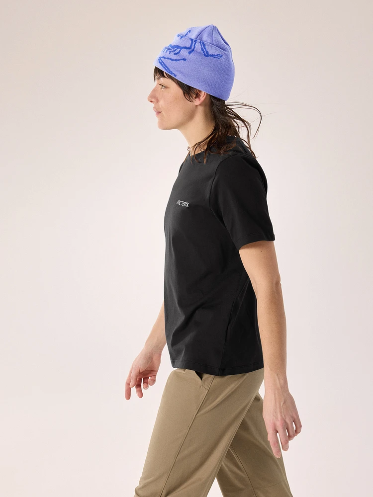 Kragg SL Cotton Blurred Bird Crew Shirt SS Women's