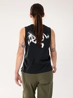 Kragg SL Cotton Blurred Bird Tank Women's