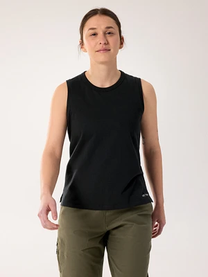 Kragg SL Cotton Blurred Bird Tank Women's