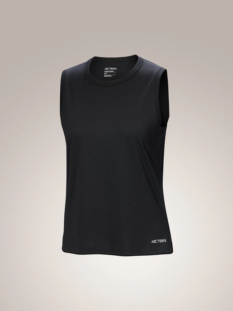 Kragg SL Cotton Blurred Bird Tank Women's