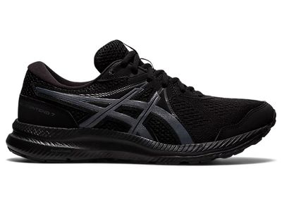 Men's GEL-CONTEND 7 | Black/Carrier Grey Running Shoes ASICS