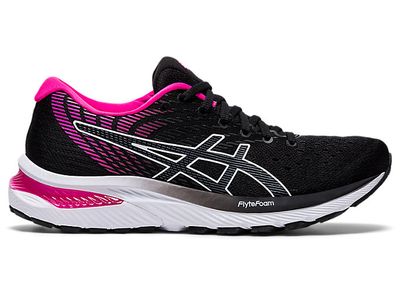 Women's GEL-CUMULUS 22 | Black/Pink Glo Running Shoes ASICS