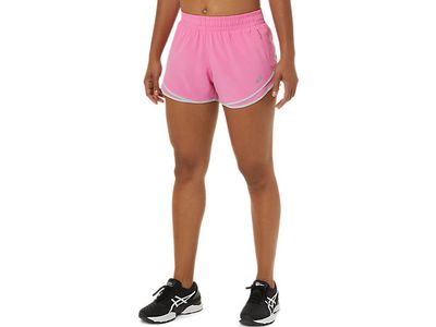Women's W PR LYTE 2.5" RUN SHORT | Dragon Fruit/Piedmont Grey Shorts ASICS