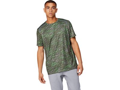 Men's M SEASONAL GPX SS TOP | Lichen Green Short Sleeve Shirts ASICS