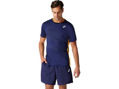 Men's M GRAPHIC SS TOP | Peacoat Short Sleeve Shirts ASICS