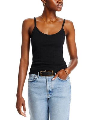 Pointelle Tank