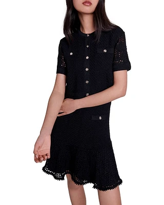 Rochelly Crochet Dress & Cardigan