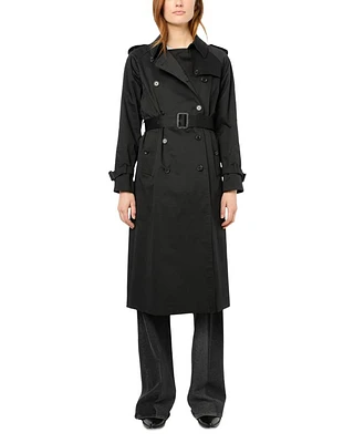 Serge Double Breasted Coat