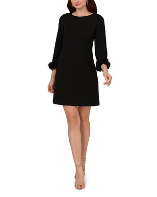 Crepe Mini Dress