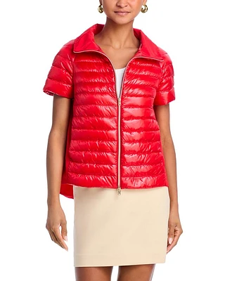 Short Sleeve Down Jacket