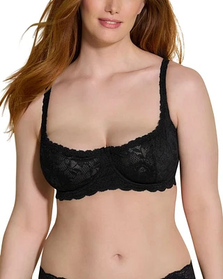 Never Say Lace Balconette Bra